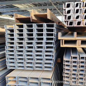 Heet opgerolde C/U Beam Channel Steel S235JR/S355JR/A36/SS400